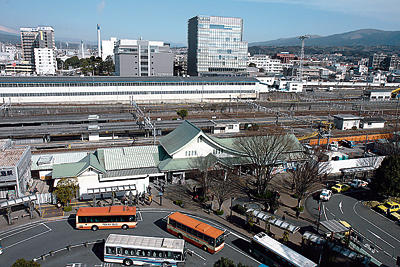 ■今後のまちづくりの方向性を表す場所として重要な役割を担う三島駅周辺